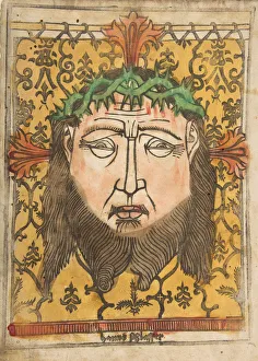 Sudarium Prints: The Sudarium, ca. 1470-75. Creator: Hans Schlaffer of Ulm
