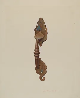 Suffolk Latch, c. 1939. Creator: Regina Henderer