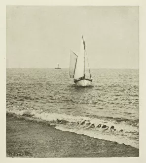 Returning Collection: A Suffolk Shrimper 'Coming Ashore', c. 1883 / 87, printed 1888