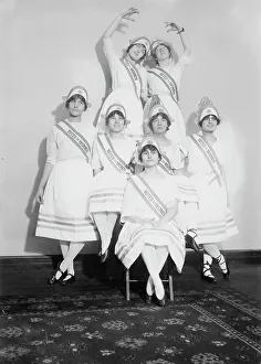 Caps Prints: Suffrage dancers, between c1910 and c1915. Creator: Bain News Service