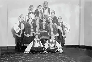 Equal Prints: Suffrage dancers - Russian group, between c1910 and c1915. Creator: Bain News Service