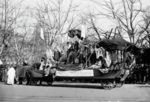 Float Prints: Suffrage Parade, 1913. Creator: Bain News Service