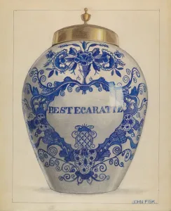 Fisk John Prints: Sugar Bowl, 1936. Creator: John Fisk