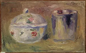 Kitchen Prints: Sugar bowl and Beaker, c1900. Creator: Pierre-Auguste Renoir
