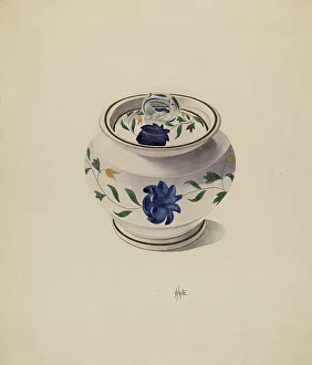 Sugar Bowl, c. 1936. Creator: Edward White