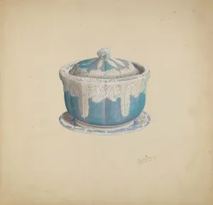 Sugarbowl Prints: Sugar Bowl, c. 1938. Creator: Richard Barnett