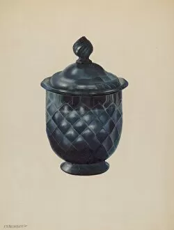 Images Dated 3rd December 2021: Sugar Bowl, c. 1940. Creator: Isidore Steinberg