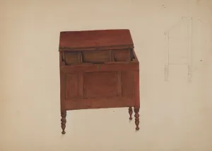 Harry Jennings Prints: Sugar Chest, c. 1937. Creator: Harry Jennings