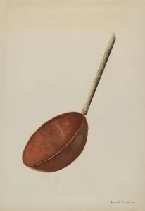 Sugar Dipper, c. 1938. Creator: Annie B Johnston