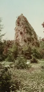 Sugar Loaf Prints: Sugar Loaf Rock, Mackinac Island, Michigan, ca 1900. Creator: Unknown