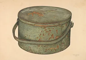 Pail Prints: Sugar Pail with Cover, 1939. Creator: Erwin Stenzel