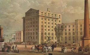 Vincent Prints: Sugar refinery in Leman Street, Stepney, London, 1851. Artist: Vincent Brooks