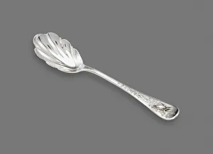 Tiffany And Co Prints: Sugar Spoon, 1870 / 75. Creator: Tiffany & Co