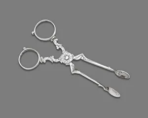 Tongs Prints: Sugar Tongs, 1741 / 75. Creator: John Tanner