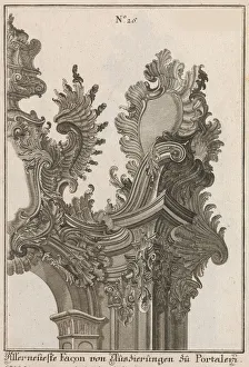 Portal Prints: Suggestion for the Decoration of Top Right Side of Portal, Plate 1 from Al