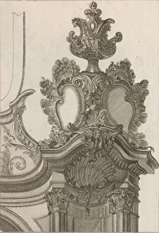Suggestion for the Decoration of Top Right Side of Portal, Plate 2 from Al