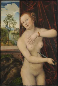 Fidelity Prints: The Suicide of Lucretia, ca 1518