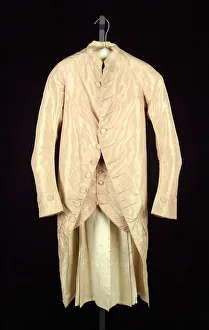 Three Piece Suit Prints: Suit, American, 1780-90. Creator: Unknown