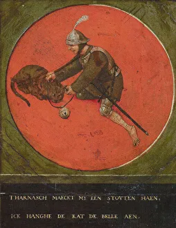 Give me a suit of armour and I become bold enough to bell the cat, 1558. Creator