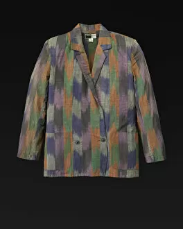 Label Gallery: Suit: jacket, blouse, and skirt designed by Willi Smith, 1969-1987. Creator: Willi Smith