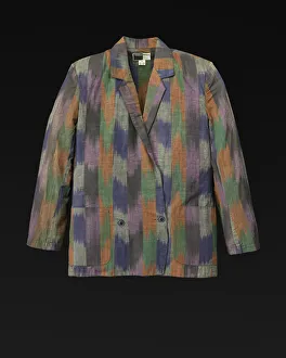 Suit: jacket, blouse, and skirt designed by Willi Smith, 1969-1987. Creator: Willi Smith Suit: jacket, blouse, and skirt designed by Willi Smith, 1969-1987. Creator: Willi Smith