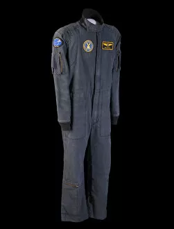 Jumpsuit Gallery: Suit worn by Mike Melvill aboard SpaceShipOne, 2004. Creator: Unknown