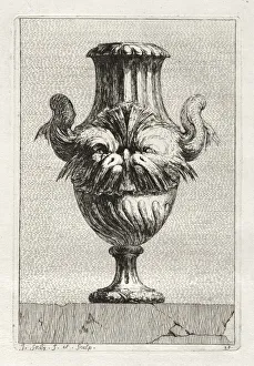 Suite of Vases: Plate 10, 1746. Creator: Jacques Francois Saly (French, 1717-1776)