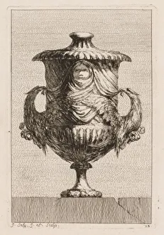 Suite of Vases: Plate 12, 1746. Creator: Jacques Francois Saly (French, 1717-1776)