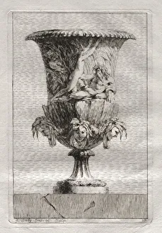 1717 1776 Prints: Suite of Vases: Plate 17, 1746. Creator: Jacques Francois Saly (French, 1717-1776)