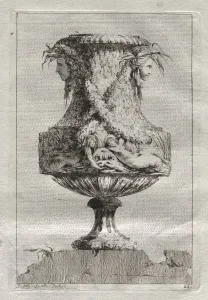 Suite of Vases: Plate 20, 1746. Creator: Jacques Francois Saly (French, 1717-1776)