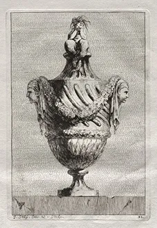 Suite of Vases: Plate 21, 1746. Creator: Jacques Francois Saly (French, 1717-1776)