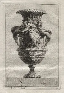 Suite of Vases: Plate 26, 1746. Creator: Jacques Francois Saly (French, 1717-1776)