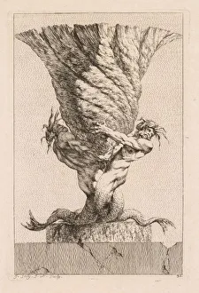 Suite of Vases: Plate 30, 1746. Creator: Jacques Francois Saly (French, 1717-1776)