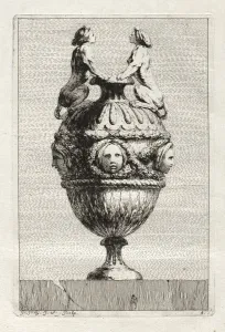 Suite of Vases: Plate 5, 1746. Creator: Jacques Francois Saly (French, 1717-1776)