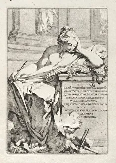Suite of Vases: Title Page, 1746. Creator: Jacques Francois Saly (French, 1717-1776)