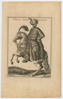 Sultan Prints: Suleiman II (1642-1691), Sultan of the Ottoman Empire
