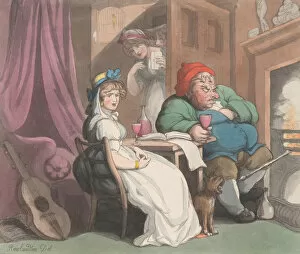 Images Dated 5th May 2020: A Sulky, June 26, 1800. June 26, 1800. Creator: Thomas Rowlandson