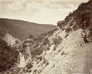 Sulphur Creek and Road to Geysers, 1868-70, printed ca. 1876