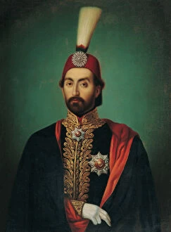 Abd Ul Mejid I Gallery: Sultan Abdulmecid I, Mid of the 19th cen.. Artist: Anonymous