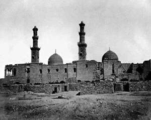 Bonfils Collection: Sultan Barquq Mosque, Cairo, Egypt, 1878. Artist: Felix Bonfils