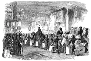 Istanbul Turkey Prints: The Sultan Proceeding to the Ball given by the French Ambassador