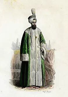 Images Dated 8th March 2011: Sultan Selim III, Emperor of the Ottomans (1761-1808), son of Mustafa II, etching, 1870