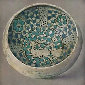 Edward F Strange Gallery: Sultanabad Bowl. 13th or 14th Century, (1928)