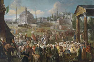 Golden Horn Prints: The Sultans Procession in Istanbul, c