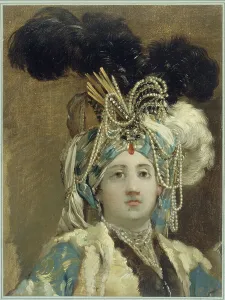 Sultana Prints: Sultans pure, 1748. Creator: Vien, Joseph Marie (1716-1809)