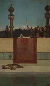 Jean Joseph Prints: The Sultans Tiger. Creator: Jean Joseph Benjamin Constant
