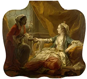 Sultana Prints: Sultans Wife Drinking Coffee
