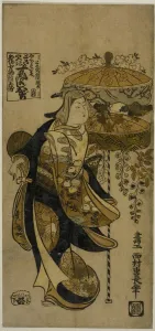 Shigenaga Nishimura Prints: The Sumiyoshi Dance, 18th century. Creator: Nishimura Shigenaga
