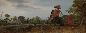 Cavalier Prints: Summer, 1625. Creator: Adriaen van de Venne