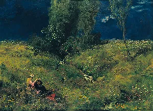 Hans 1839 1924 Prints: Summer, 1872. Artist: Thoma, Hans (1839-1924)